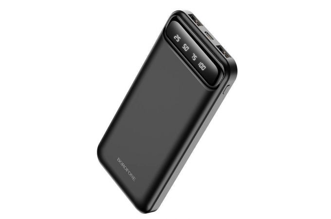 Универсальный дополнительный аккумулятор Power Bank BOROFONE BJ14 Freeway (10000 mAh) (черный)