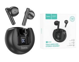 Наушники вакуумные беспроводные HOCO EW32 Gentle wireless stereo headset Bluetooth (черный)
