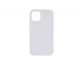 Чехол для iPhone 12 (6.1) Silicone Case Soft Touch (белый) 9