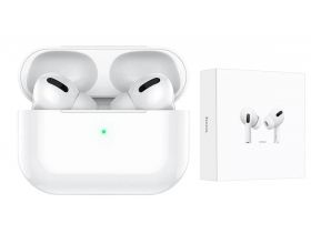 Наушники вакуумные беспроводные HOCO EW04 Original series tru wireless BT headset Bluetooth (белый)