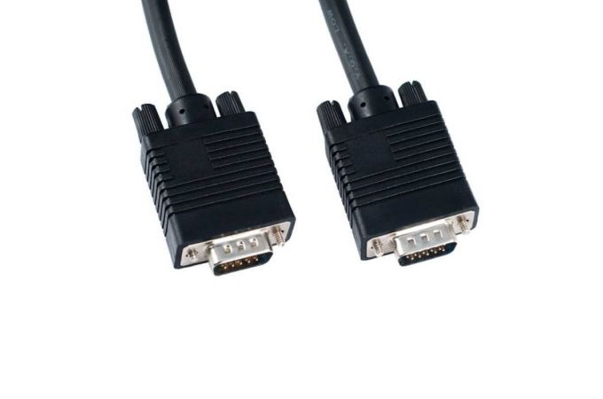 Кабель VGA - VGA PERFEO VGA/SVGA вилка - VGA/SVGA вилка, с ф/фильтрами, длина 3 м. (V7002)