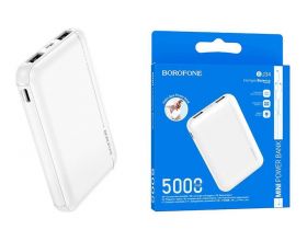Универсальный дополнительный аккумулятор Power Bank BOROFONE BJ34 (5000 mAh) (белый)