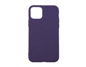 Чехол для iPhone 15 Pro Max (6,7) Silicone Case Soft Touch (темно-фиолетовый)