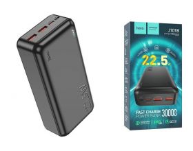 Универсальный дополнительный аккумулятор Power Bank HOCO J101B Astute 22,5W (30000 mAh) (черный)