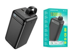 Универсальный дополнительный аккумулятор Power Bank BOROFONE BJ14D 22.5W + PD20W (50000 mAh) (черный)