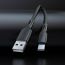 Кабель USB - USB Type-C BOROFONE BX99 (серый) 1м