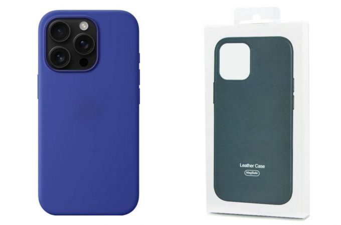 Чехол для iPhone 16 Pro (6,3) Silicone Case Soft Touch MagSafe Ultramarine (ультрамарин)
