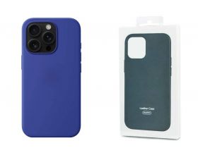 Чехол для iPhone 16 Pro Max (6,9) Silicone Case Soft Touch MagSafe Ultamarine (ультрамарин)
