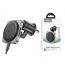 Держатель автомобильный для телефона HOCO HW15 Speed magnetic wireless fast charging car holder(air outlet) (в воздуховод) черный