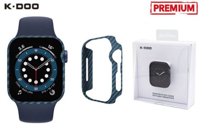 Защитная накладка для Apple Watch 41 мм K-DOO KEVLAR EDGE (синий)