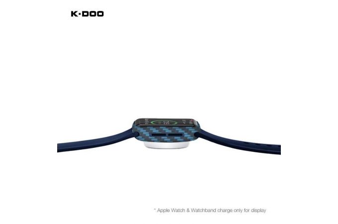 Защитная накладка для Apple Watch 41 мм K-DOO KEVLAR EDGE (синий)