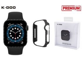 Защитная накладка для Apple Watch 44 мм K-DOO KEVLAR EDGE (черный)