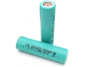 Аккумулятор 18650 (2500mAh, 0.5С, 60мОм, 300 циклов)