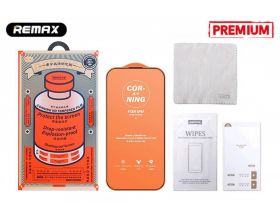 Защитное стекло Remax Medicine Glass GL-83 CORNING for  iPhone 15 PLUS (6.7) Black (черный) (МЕДИЦИНА)