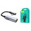 Переходник HOCO LS19 Type-C 2-in-1 Audio Converter с разъема AUX на Type-C (серый)