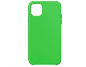 Чехол для iPhone 11 (6.1) Silicone Case Soft Touch (зеленый)