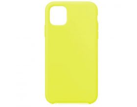 Чехол для iPhone 11 (6.1) Silicone Case Soft Touch (лимон)
