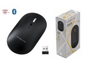 Мышь беспроводная Орбита OT-PCM70 Черная (USB/Bluetooth,аккум)