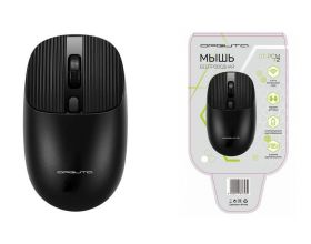 Мышь беспроводная Орбита OT-PCM72 Черная (USB, 2.4ГГц, 1АА, 10м)