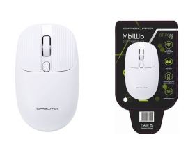 Мышь беспроводная Орбита OT-PCM72 Белая (USB, 2.4ГГц, 1АА, 10м)