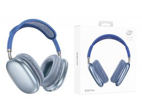 Наушники мониторные беспроводные BOROFONE BO22 Plus Elegant wireless headset Bluetooth (синий)