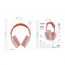 Наушники мониторные беспроводные BOROFONE BO22 Plus Elegant wireless headset Bluetooth (розовый)