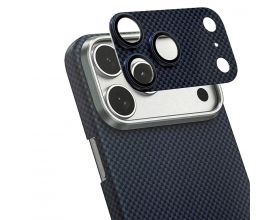 Защитное стекло камеры KEEPHONE для IPhone 17 Pro Kevlar (Blue)