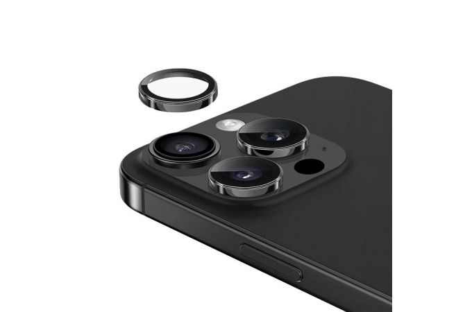 Защитное стекло камеры KEEPHONE для IPhone 16 Pro Max SAPPHIRE (Black Titanium)