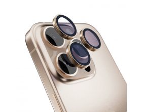 Защитное стекло камеры KEEPHONE для IPhone 16 Pro Max SAPPHIRE (Desert Titanium)