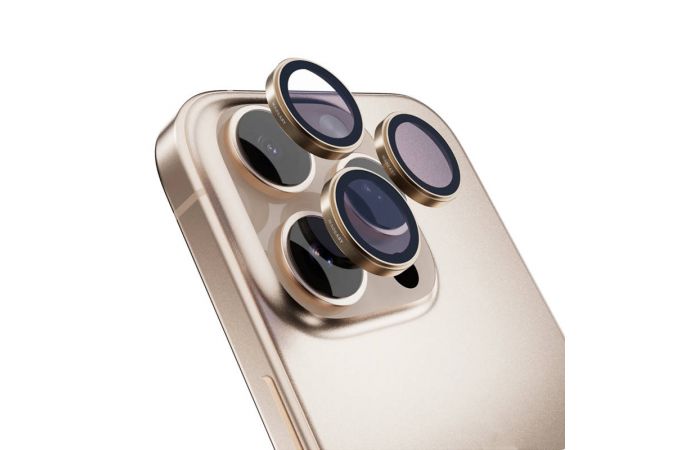 Защитное стекло камеры KEEPHONE для IPhone 16 Pro Max SAPPHIRE (Desert Titanium)