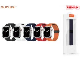 Ремешок MUTURAL BINGCHUAN силикон с застежкой для Apple Watch 38-41 мм цвет красный