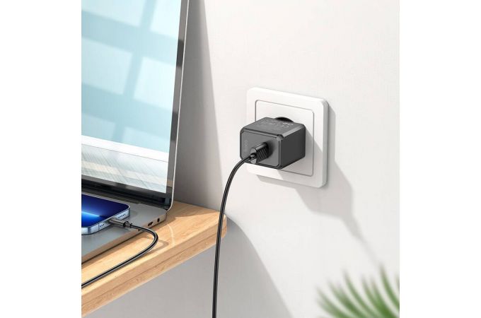 Сетевое зарядное устройство USB + кабель Lightning HOCO CS11A 2100mAh (белый)