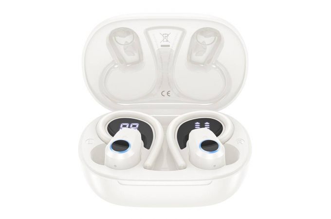Наушники вакуумные беспроводные HOCO EQ8 Joy in car  true wireless BT headset (черный)