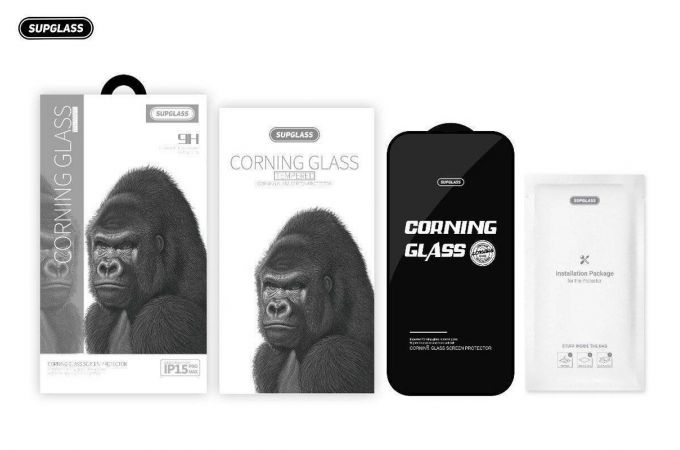 Защитное стекло SUPGLASS SG-10 Corning Glass Screen Protector For IPhone 17 Air (6.6)