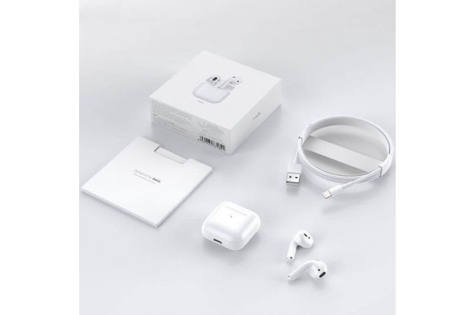 Наушники вакуумные беспроводные HOCO ES46 Original series Cool Pro TWS wireless headset Bluetooth (белый)