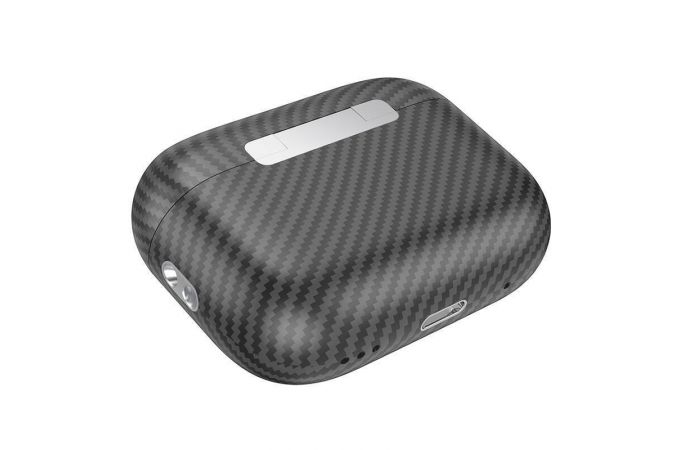 Наушники вакуумные беспроводные BOROFONE BW35 Plus True wireless stereo headset(carbon fiber pattern version) (синий)