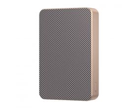 Универсальный дополнительный аккумулятор Power Bank HDD KEVLAR Support Magsafe 10000mAh Gold