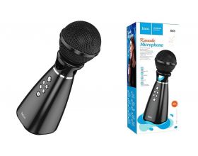 Караоке микрофон HOCO BK6 Hi-song K song microphone (черный)