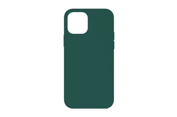 Чехол для iPhone 14 (6,1) Silicone Case Soft Touch (зеленый лес)