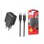 Сетевое зарядное устройство USB-C + кабель Type-C HOCO CS24A PD30W (черный)