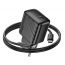 Сетевое зарядное устройство USB-C + кабель Type-C HOCO CS24A PD30W (черный)