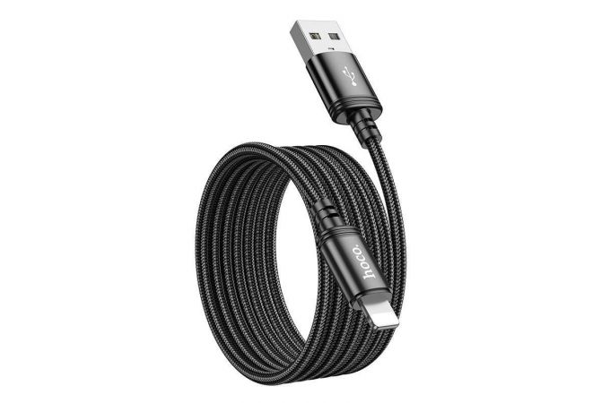 Кабель USB - Lightning HOCO X89 2,4A (черный) 2м