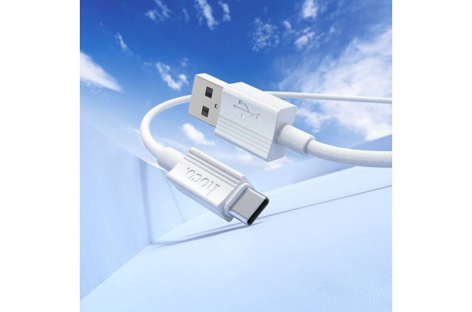 Кабель USB - USB Type-C HOCO X107, 2,4A (серый) 1м
