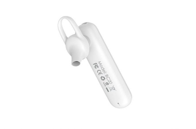 Bluetooth гарнитура BOROFONE BС20  (белый)