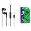 Наушники вакуумные проводные BOROFONE BM39 Refined chat universal earphones (черный)